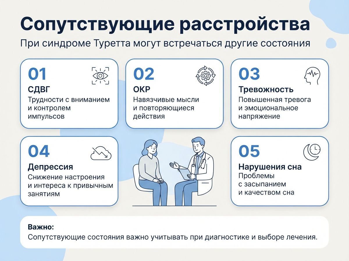 Лечение синдрома Туретта в Фролово инфографика